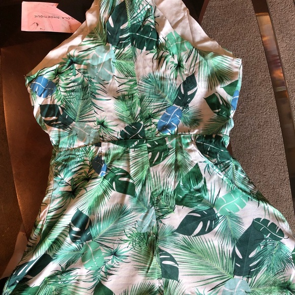 NWT Lola Shoetique Palm Beach Romper - Picture 5 of 6